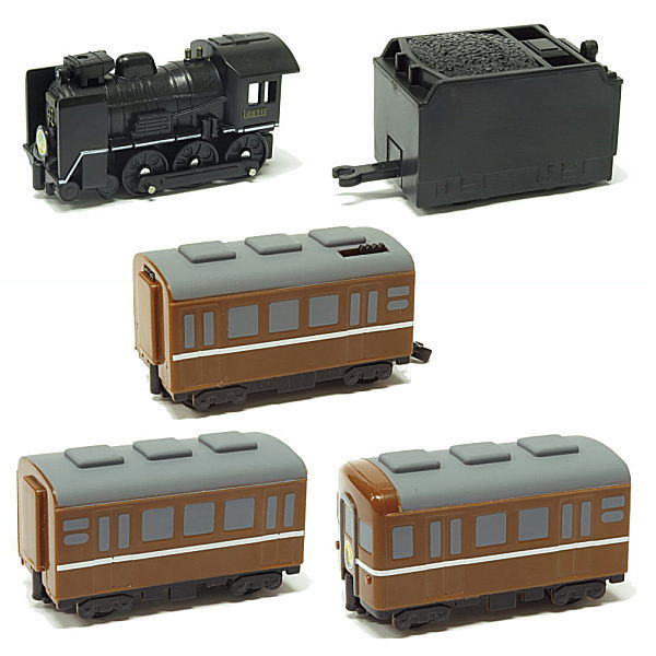 Mini Motor Train SL Deluxe [SL Yamaguchi (C57 1) 5 types set (1.2.3.4.5)]