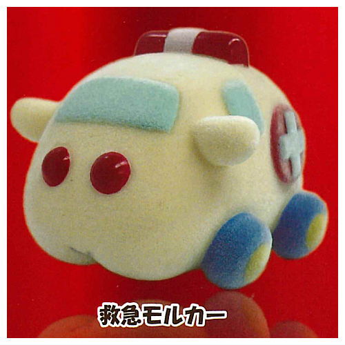 PUI PUI Molcar Flocky soft vinyl figure Premium VOL.1 [2.Emergency Molcar]