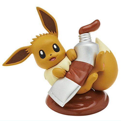 Pokemon Palette Color Collection Brown [1.Eevee]