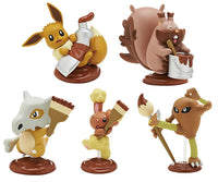 Pokemon Palette Color Collection Brown [All 5 type set(Full Complete)]