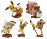Pokemon Palette Color Collection Brown [All 5 type set(Full Complete)]