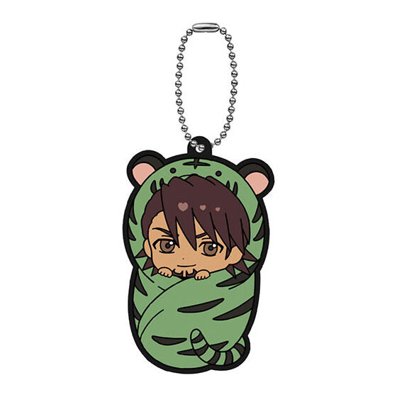 TIGER&BUNNY Okurumi rubber mascot [1.Kotetsu (1)]