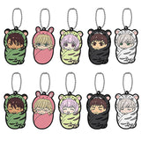 TIGER&BUNNY Okurumi rubber mascot [All 10 type set(Full Complete)]