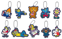 PaRappa the Rapper no PaRappa Rubber [All 10 type set(Full Complete)]