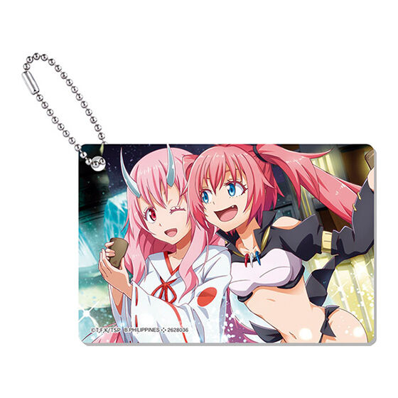 That Time I Got Reincarnated as a Slime Mao to Ryu no Kenkoku-tan Acrylic Charm [2.Yoru no enkai Shuna & Milim]