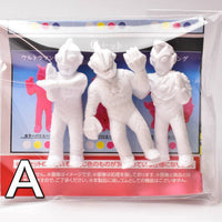 Ultraman Ultra Kaiju Keshigomu NEO [1.A set:White (Ultraman, Ultraman Belial, Ultraman Decker)]