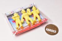 Ultraman Ultra Kaiju Keshigomu NEO [2.A set:Yellow (Ultraman, Ultraman Belial, Ultraman Decker)]