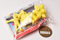 Ultraman Ultra Kaiju Keshigomu NEO [14.D set:Yellow (Ultraman Z, EX Tyrant, Bullton)]