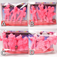 Ultraman Ultra Kaiju Keshigomu NEO [Pink 4 types set (3.A set/7.B set/11.C set/15.D set)]