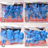 Ultraman Ultra Kaiju Keshigomu NEO [Blue 4 types set (4.A set/8.B set/12.C set/16.D set)]