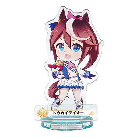 Umamusume Pretty Derby Derby Pose in the paddock! acrylic stand [2.Tokai Teio (normal pedestal)]
