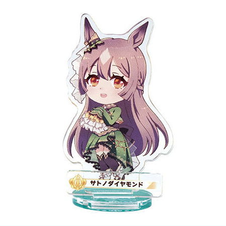 Umamusume Pretty Derby Derby Pose in the paddock! acrylic stand [9.Satono Diamond (normal pedestal)]