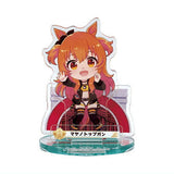 Umamusume Pretty Derby Derby Pose in the paddock! acrylic stand [14.Mayano Top Gun (pedestal with background)]
