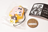 Kaguya-sama Love Is War Ultra Romantic capsule rubber strap [3.Chika Fujiwara]
