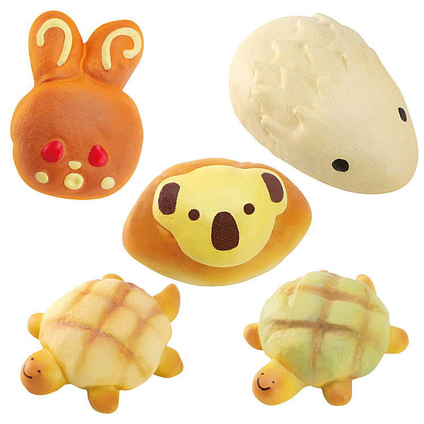 Animal bread magnet [All 5 type set (Full Complete