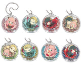 Buchimasu! SPYxFAMILY acrylic key chain [All 8 type set(Full Complete)]