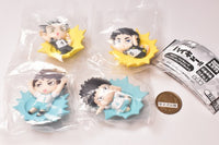 Buchimasu! Haikyu!! Relief Figure Magnet Part.2 [All 4 type set(Full Complete)]
