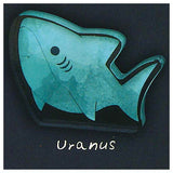 Leonardo Shark Collection Upright! acrylic mascot [7.Uranus]