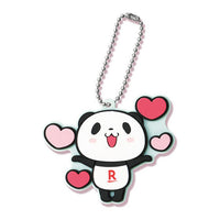 Okaimono panda capsule rubber mascot [3.Okaimono panda (Heart)]