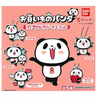 Okaimono panda capsule rubber mascot [All 5 type set(Full Complete)]