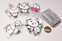 Okaimono panda capsule rubber mascot [All 5 type set(Full Complete)]