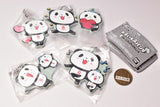 Okaimono panda capsule rubber mascot [All 5 type set(Full Complete)]