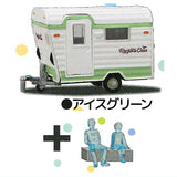 1/64PLUS Camping Trailer Registro Cuco Edition [2.Ice green]