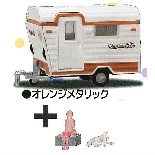 1/64PLUS Camping Trailer Registro Cuco Edition [4.Orange metallic]