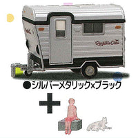 1/64PLUS Camping Trailer Registro Cuco Edition [6.Silver metallic x black]