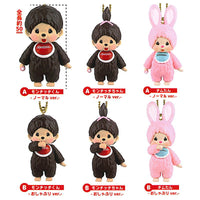 monchhichi mascot keychain [All 6 type set (Full Complete)]