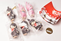 monchhichi mascot keychain [All 6 type set (Full Complete)]