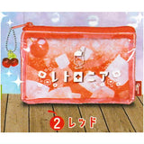 Retronia cream soda clear pouch [2.red]