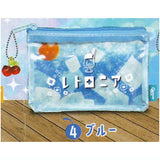 Retronia cream soda clear pouch [4.blue]