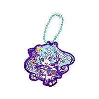 Gashapon Kuji Hatsune Miku Assort Magical Mirai 10th [3.B award: Rubber mascot Hatsune Miku A Magical Mirai 10th ver.]