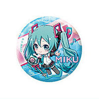 Gashapon Kuji Hatsune Miku Assort Magical Mirai 10th [10.C award: Can Badge Hatsune Miku B]