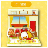 Ochame Friends Ochame na Room Acrylic Diorama [3.Shinshitsu]