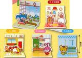 Ochame Friends Ochame na Room Acrylic Diorama [All 5 type set(Full Complete)]