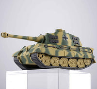 Capsule Q Museum World Tank Museum [Deformation] Part.10 "Deutsches Panzerdivision" Vol.3 [2.Tiger II (two-color camouflage green)]