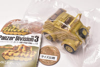 Capsule Q Museum World Tank Museum [Deformation] Part.10 "Deutsches Panzerdivision" Vol.3 [3.Kubelwagen (dark yellow)]