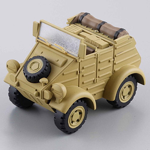 Capsule Q Museum World Tank Museum [Deformation] Part.10 "Deutsches Panzerdivision" Vol.3 [3.Kubelwagen (dark yellow)]