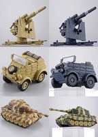 Capsule Q Museum World Tank Museum [Deformation] Part.10 "Deutsches Panzerdivision" Vol.3 [All 6 type set(Full Complete)]