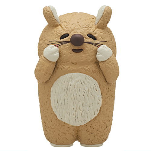 Hazukashigarikko squirrel [1.Brown (capsule toy limited color)]