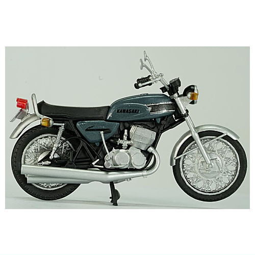 Hobby Gacha KAWASAKI 500-SS/MACHIII Collection [2.1970 model H1 peacock gray]