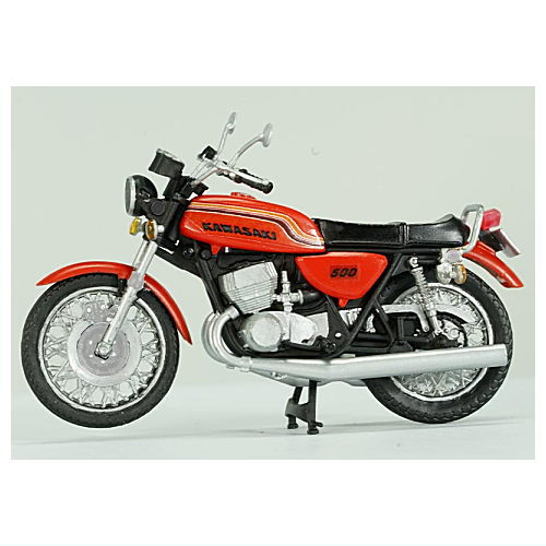 Hobby Gacha KAWASAKI 500-SS/MACHIII Collection [7.1972 model H1B pearl candy tone orange]