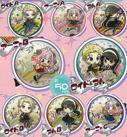 Pyonkore SPYxFAMILY Can Badge [All 8 type set(Full Complete)]