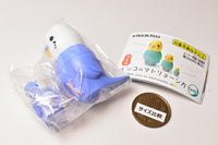 Parakeet matryoshka [2.Parakeet (white x blue)]