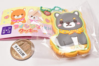 Mameshiba Three Brothers Icing Cookie key holder [3.Mamejiro]