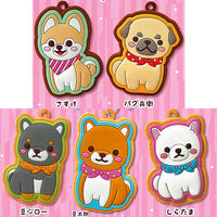 Mameshiba Three Brothers Icing Cookie key holder [All 5 type set(Full Complete)]