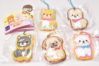 Mameshiba Three Brothers Icing Cookie key holder [All 5 type set(Full Complete)]