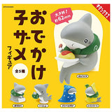 Odekake Child Shark Figure [All 5 type set(Full Complete)]